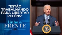 Biden fala sobre guerra entre Israel e o Hamas nesta quarta-feira (25) | LINHA DE FRENTE