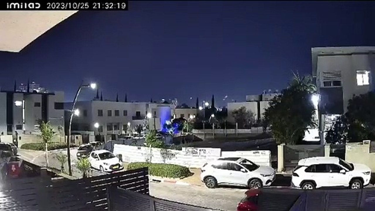 صواريخ المقاومة الآن في تل أبيب