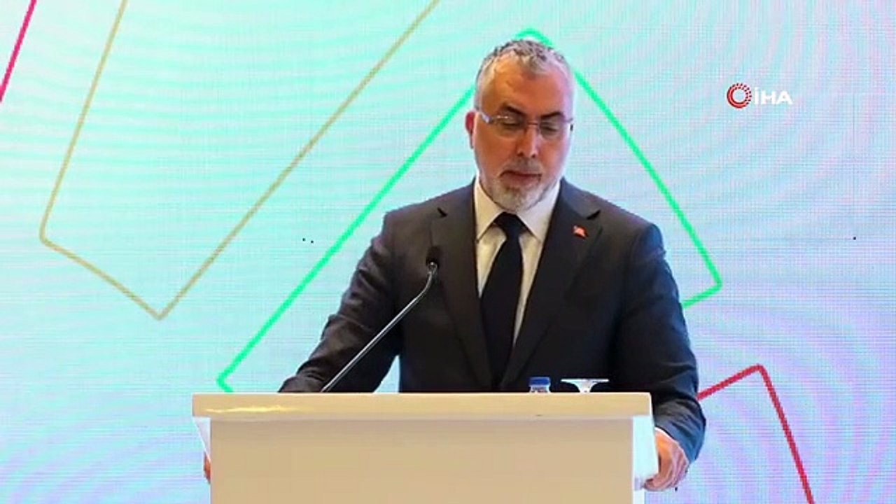 Çalışma ve Sosyal Güvenlik Bakanı Vedat Işıkhan: "Zorla çalıştırma ve insan ticareti bizim lügatimizde bulunmamaktadır"
