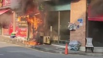 충북 청주 음식점서 화재...인명 피해 없어 / YTN