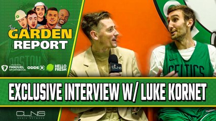 Luke Kornet Previews Celtics Season and Talks About BAKING ‍️