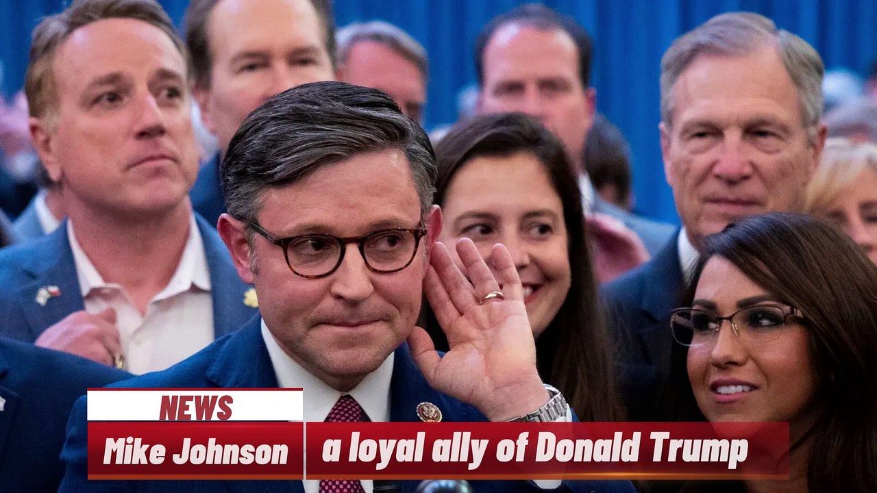 Donald Trump ally Mike Johnson elected US House Speaker after weeks of gridlock