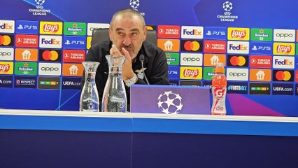 Conferenza  Sarri a Feyenoord-Lazio  3-1