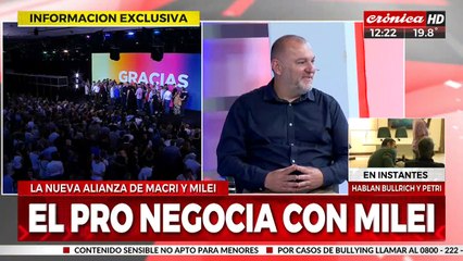 ¿Fin de Juntos por el Cambio?: la negociación secreta de Macri y Milei