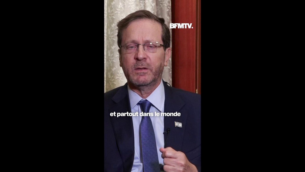 "Quand vous me parlez d'une solution à deux États, pouvez-vous garantir notre sécurité?": Le président israélien, Isaac Herzog, réagit à la possibilité de création d'un État palestinien