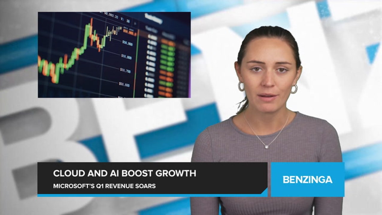 Microsoft Surpasses Expectations with Impressive Q1 Results, Driven by Growth in AI Offerings and Cloud Computing