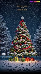 #HolidayArt  Enchanting New Year's Greetings: A Holiday Art Video ❄️
