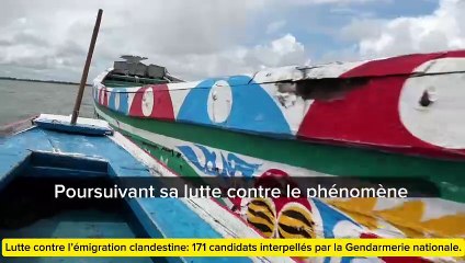 Joal-Kayar et Saint-Louis: 171 migrants interpellés par la gendarmerie