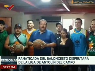 Nueva Esparta | Fanáticos disfrutaran de la Liga Municipal de Baloncesto Antolin del Campo