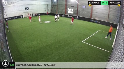 Faute de Jules Moreau - FC PALLOIS