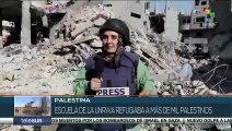 Palestina: Fuerzas de ocupación mantienen los bombardeos contra la Franja de Gaza