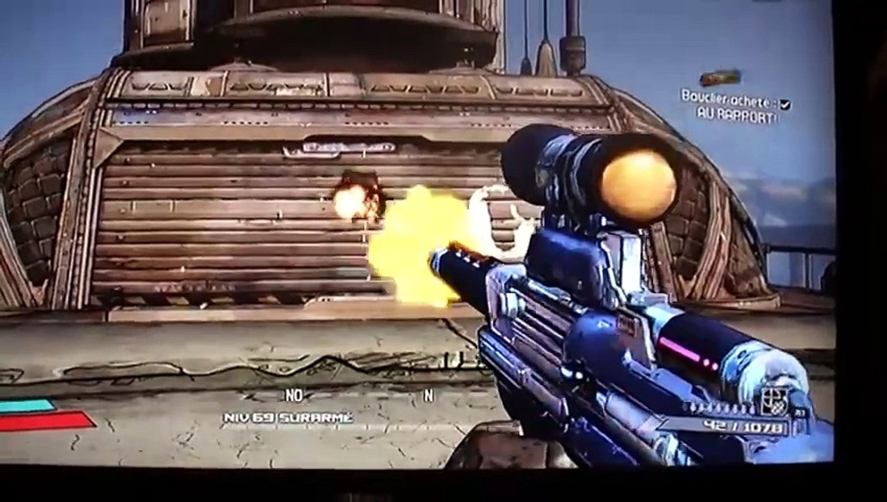 BORDERLANDS 1 - ARMES : C Combustion Hellfire / MALIWAN (lvl 67) [X4 Feu]