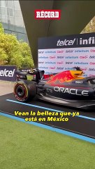 ¡Chulada! El RB19 de CHECO PÉREZ expuesto al público en Plaza Carso CDMX #ChecoPérez #RedBullRacing