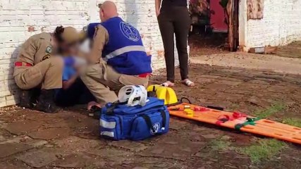 Criança é atropelada em saída da escola no Cascavel Velho