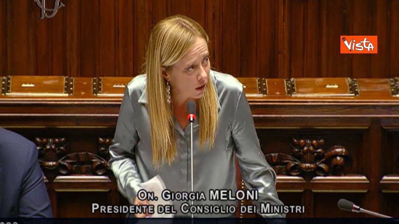 Meloni: E' un anno che governo, ne far? altri quattro e poi chiediamo a cittadini
