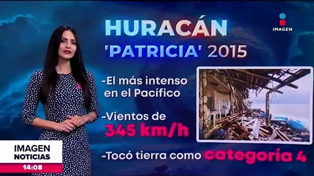 Huracanes que se han registrado en el Pacífico