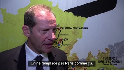Tour de France - Prudhomme : "On ne remplace pas Paris comme ça"