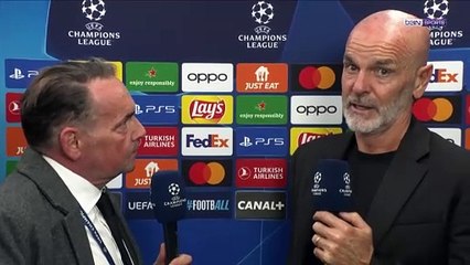 Ligue des Champions - Pioli : "Le match retour sera décisif"