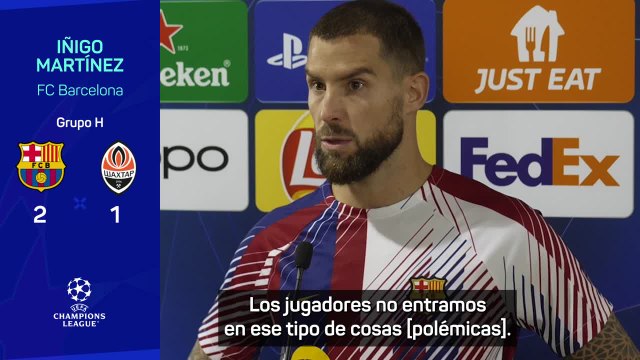 Iñigo Martínez, sobre su tiempo lesionado: Hay que ser mentalmente muy fuerte