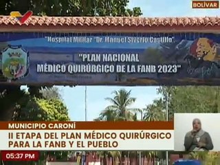 Bolívar | Inicia II etapa del Plan Médico Quirúrgico el cual beneficiara a la FANB y a los civiles