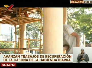 Gobierno Nacional realiza trabajos de restauración de la Casona de la Hacienda Ibarra