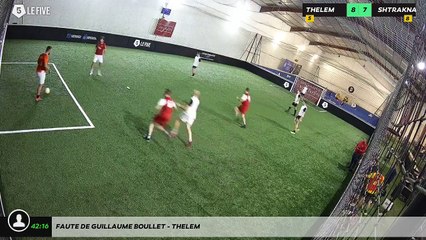 Faute de guillaume BOULLET - THELEM