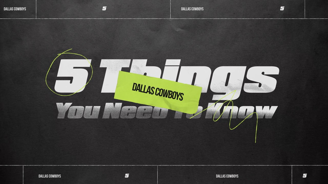 NFL Week 8: Los Angeles Rams vs. Dallas Cowboys, 5 Things You Need To Know