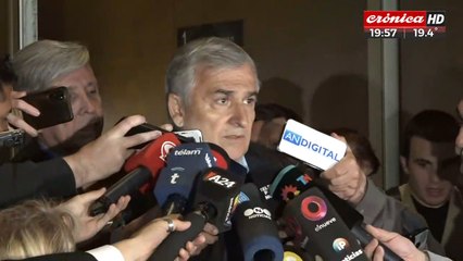 Gerardo Morales: "Macri está feliz, en su mejor momento"