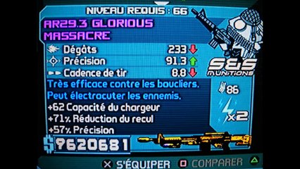 BORDERLANDS 1 - Toutes les meilleurs Armes ! : Fusils d'Assaut, à Pompes, Sniper, Eridiennes