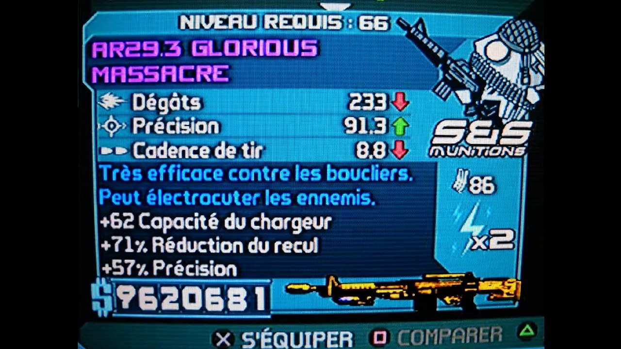 BORDERLANDS 1 - Toutes les meilleurs Armes ! : Fusils d'Assaut, à Pompes, Sniper, Eridiennes