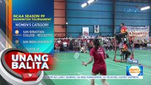 SSC-R Golden Stags, kampeon sa women's at juniors' category ng badminton sa NCAA Season 99 | UB