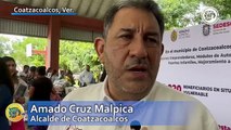 Descarta alcalde politizar desarrollo de obras en Coatzacoalcos; 