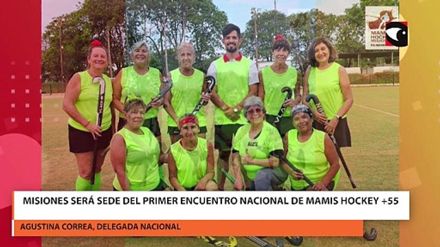 Misiones será sede del primer encuentro nacional de mamis hockey +55