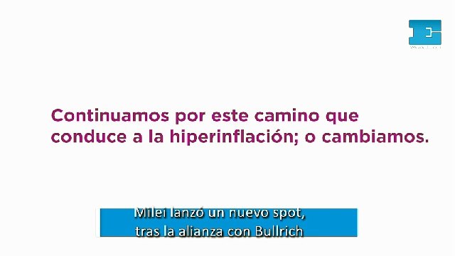 Milei lanzó un nuevo spot, tras la alianza con Bullrich