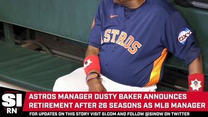 Dusty Baker Announces Retirement from Managing, Wants to Remain Involved with Baseball