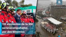 CDMX manda bomberos, rescatistas y elementos de la SSC a Guerrero tras paso de Otis