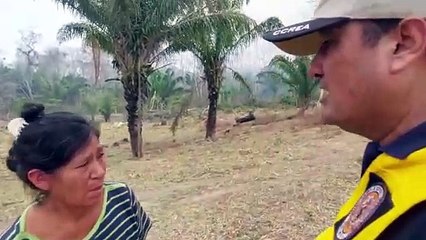 Coronel encara a quemadores