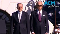 Biden welcomes Anthony Albanese to White House