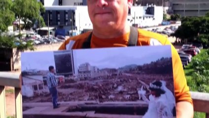 Una niña camino a su primera comunión fue símbolo de esperanza para Honduras tras el Mitch