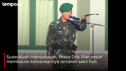 Begini Kondisi Letkol yang Dibcaok Anak Buahnya di Rindam Manokwari Papua