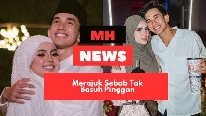 Sweetnya! Imran Aqil Tak Cuci Pinggan, Dahlia Rizal Merajuk 'Manja-Manja' Tidur Luar