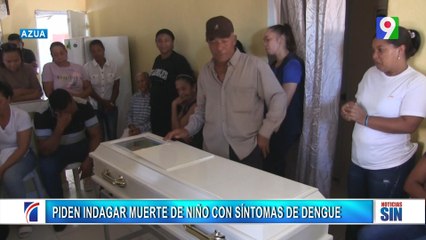 Sepultaron restos de niño en Azua| Emisión Estelar SIN