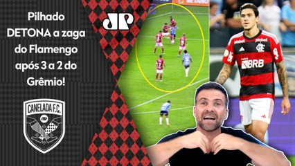 "FOI RIDÍCULO! O Flamengo LEVOU 3 GOLS DE PELADA do Grêmio! É UMA VERGONHA!" Pilhado DETONA!