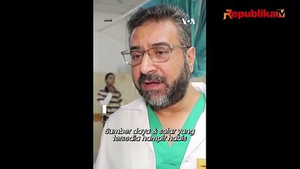 Krisis Listrik, Rumah Sakit Indonesia di Gaza Bertekad Tetap Buka