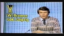 SV Werder Bremen v 1. FC Lokomotive Leipzig 2 November 1983 UEFA-Cup 1983/84