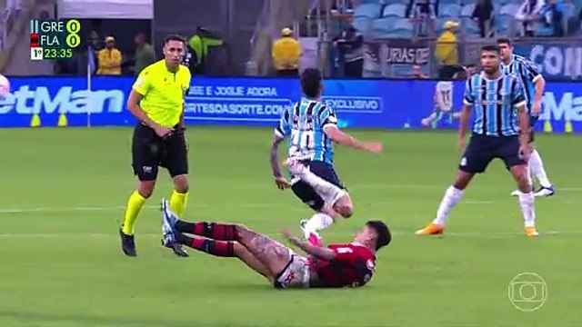 Campeonato Brasileiro 2023 Grêmio x Flamengo (29ª rod) com Luís Roberto (Globo) 1º tempo