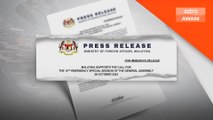 Malaysia komited sertai Sesi Khas Tergempar UNGA