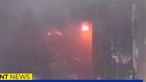 मधुबनी: बिजली की शाॅर्ट सर्किट से दुकान में लगी भीषण आग, लाखों की संपत्ति जलकर राख