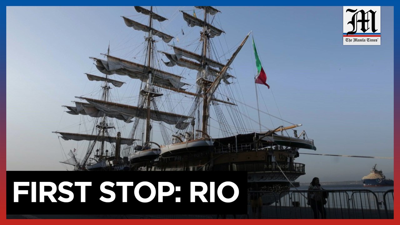 Italy's oldest ship sails around the world for second time