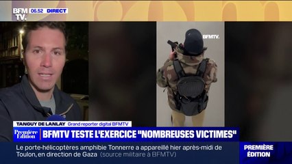 Un exercice NOVI "Nombreuses Victimes" organisé sur le campus de l'université de Strasbourg